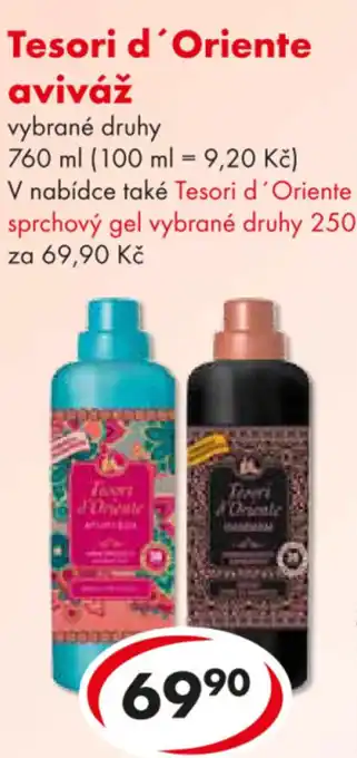 CBA Tesori d'Oriente aviváž nabídka