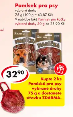 CBA AKINU Pamlsek pro psy nabídka