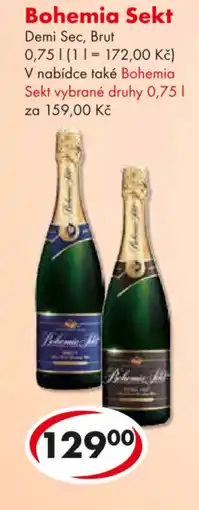 CBA Bohemia Sekt nabídka