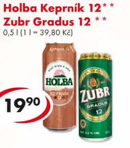 CBA Holba Keprník 12** Zubr Gradus 12 nabídka