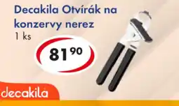CBA Decakila Otvírák na konzervy nerez nabídka