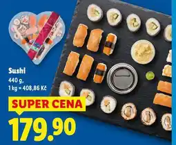Lidl Sushi nabídka