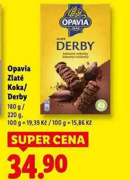 Lidl Opavia zlaté derby nabídka