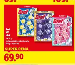 Lidl Bref wc blok nabídka