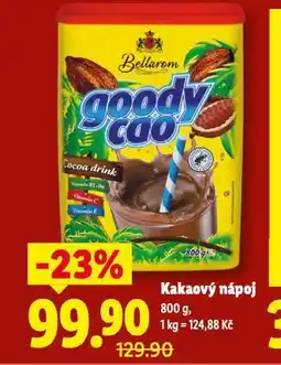 Lidl Kakaový nápoj nabídka