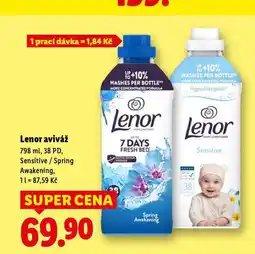 Lidl Lenor aviváž nabídka