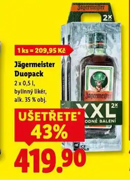 Lidl Jägermeister nabídka