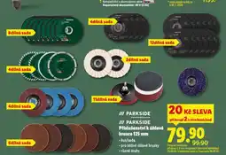 Lidl Parkside příslušenství k úhlové brusce nabídka