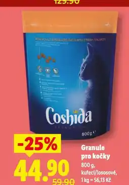 Lidl Granule pro kočky nabídka