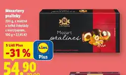 Lidl Mozartovy pralinky nabídka