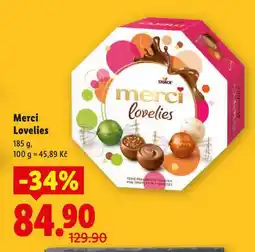 Lidl Merci lovelies nabídka