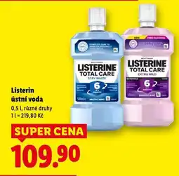 Lidl Listerine ústní voda nabídka