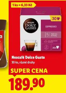 Lidl Kávové kapsle dolce gusto nabídka