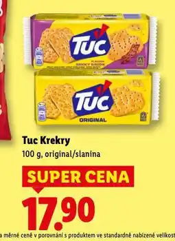 Lidl Tuc krekry nabídka