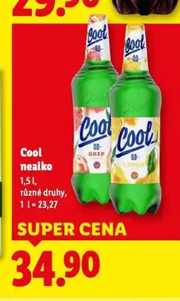Lidl Cool nealkoholické pivo nabídka