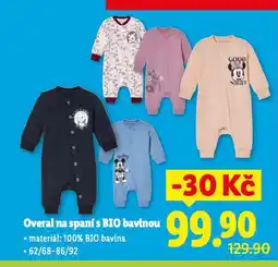 Lidl Overal na spaní nabídka