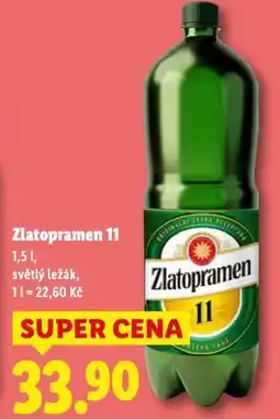 Lidl Pivo zlatopramen nabídka