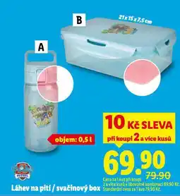 Lidl Láhev na pití nabídka