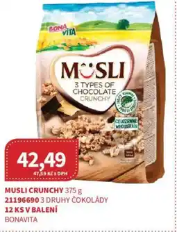 Kubík potraviny BONAVITA Musli Crunchy nabídka