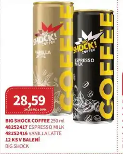 Kubík potraviny BIG SHOCK Coffee nabídka