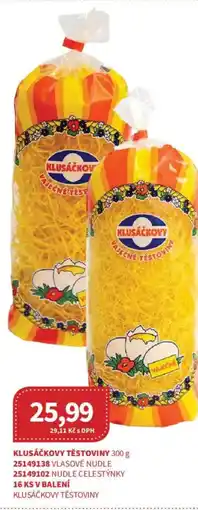 Kubík potraviny Klusáčkovy těstoviny nabídka