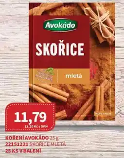 Kubík potraviny Koření avokádo nabídka