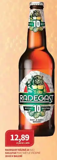 Kubík potraviny Radegast Rázná 10 nabídka