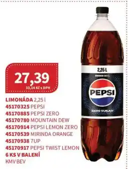 Kubík potraviny Limonáda nabídka