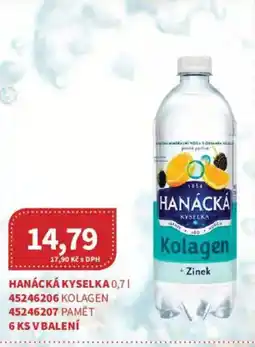 Kubík potraviny Hanácká kyselka nabídka