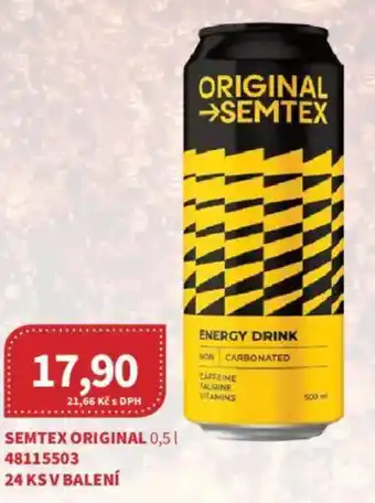 Kubík potraviny Semtex Original nabídka