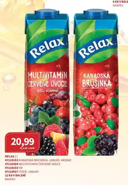 Kubík potraviny Relax nabídka