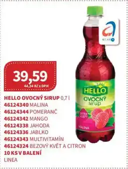 Kubík potraviny HELLO ovocný sirup nabídka