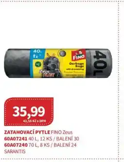 Kubík potraviny Zatahovací pytle Fino Zeus nabídka