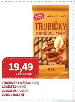 Kubík potraviny Trubičky s náplní nabídka