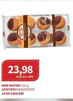 Kubík potraviny Mini mufiny nabídka