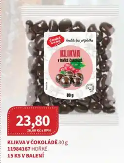 Kubík potraviny Klikva v čokoládĕ nabídka
