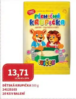 Kubík potraviny Dětská krupička nabídka