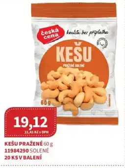Kubík potraviny Kešu pražené nabídka