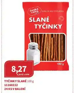 Kubík potraviny Tyčinky slané nabídka