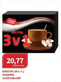 Kubík potraviny Kava 3v1 nabídka