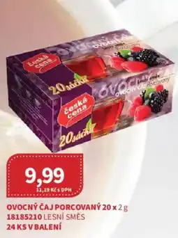 Kubík potraviny Ovocný čaj porcovaný nabídka