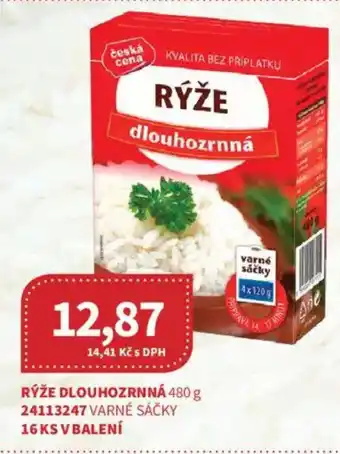 Kubík potraviny Rýže dlouhozrnná nabídka