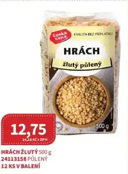 Kubík potraviny Hrách žlutý nabídka