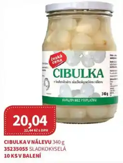 Kubík potraviny Cibulka v nálevu nabídka