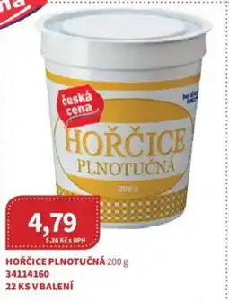 Kubík potraviny Hořčice plnotučná nabídka