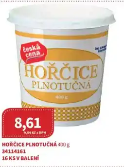 Kubík potraviny Hořčice plnotučná nabídka