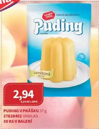 Kubík potraviny Puding v prášku nabídka