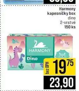 Jip Harmony kapesničky box dino 2-vrstvé 150 ks nabídka