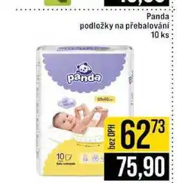 Jip Panda podložky na přebalování panda 10ks nabídka
