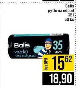 Jip Balis pytle na odpad 35l 50 ks nabídka